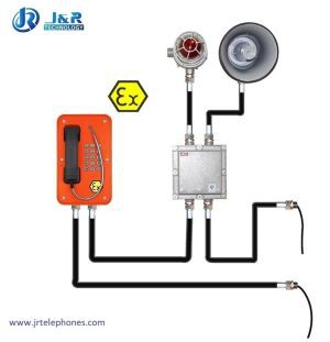Telepon Anti-ledakan Dengan Flasher&Loudspeaker JREX106-A03-HB