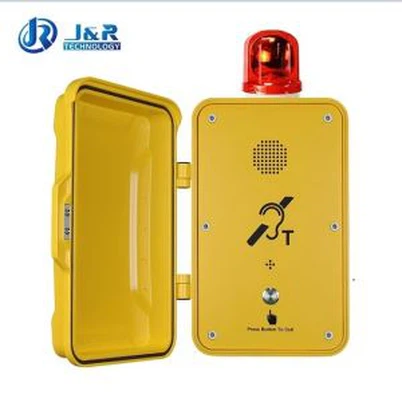 Telepon Darurat Bebas Genggam Industri Dengan Beacon JR102-SC-L