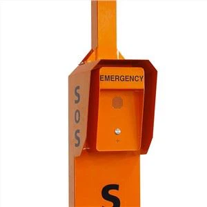 Highway SOS Call Phone Stand Dengan Panel Surya
