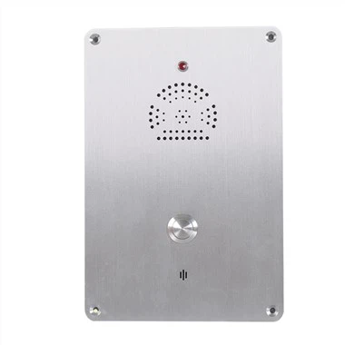 Panggilan Darurat Tombol Tertanam, Telepon Stainless Steel Tahan Lama