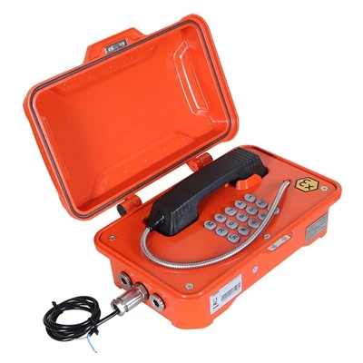 Zone1/21 Zone2/22 Telepon Tahan Ledakan Untuk Pemasangan Area Berbahaya